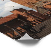 Litauen, Trakai, Trakai Historischer Staat 3 Poster (Ecke)