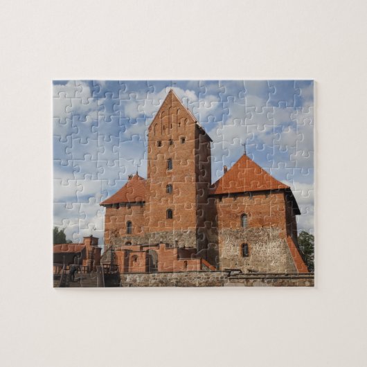 Litauen, Trakai, Trakai Historischer Staat 3 Puzzle (Horizontal)