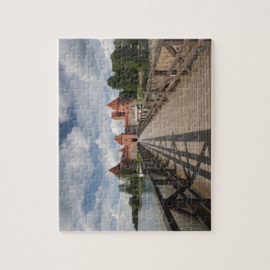 Litauen, Trakai, Trakai Puzzle (Vertikal)