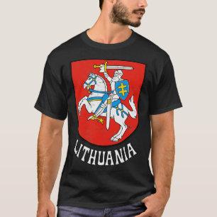 Litauen Vintage-Distressed-Style-Flagge Design T-Shirt