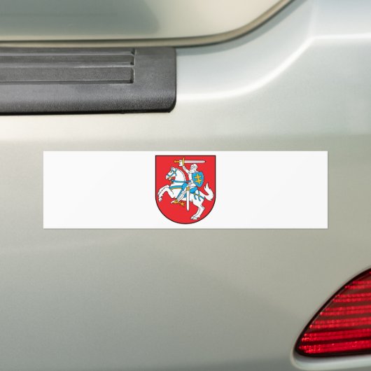 Litauen-Wappen Autoaufkleber (Auf Auto)