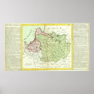 Litauen, Weißrussland Poster