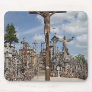 Litauen, Zentral-Litauen, Siauliai, Hügel 4 Mousepad