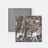 Litauen, Zentrallitauen, Siauliai, Hill 2 Magnet (Vorderseite/Rückseite)