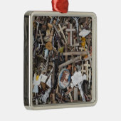 Litauen, Zentrallitauen, Siauliai, Hill 2 Ornament Aus Metall (Rechts)