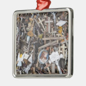 Litauen, Zentrallitauen, Siauliai, Hill 2 Ornament Aus Metall (Links)