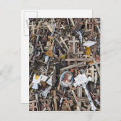 Litauen, Zentrallitauen, Siauliai, Hill 2 Postkarte (Vorne/Hinten)