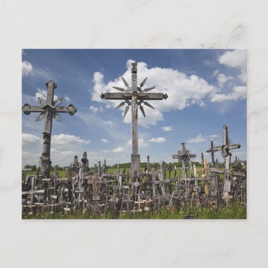 Litauen, Zentrallitauen, Siauliai, Hill 7 Postkarte (Vorderseite)