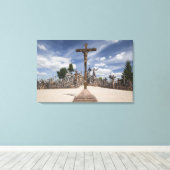 Litauen, Zentrallitauen, Siauliai, Hill Leinwanddruck (Insitu (Holzboden))