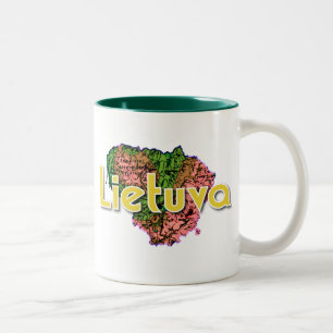 Litauen Zweifarbige Tasse