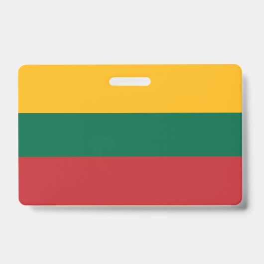 Litauenflagge Ausweis (Vorderseite)