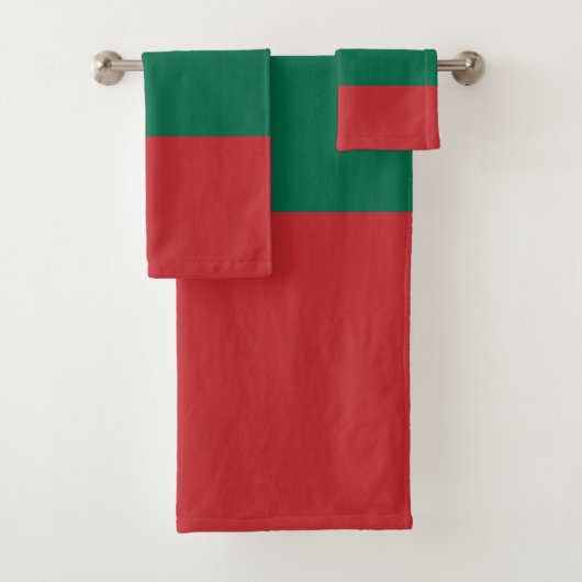 Litauenflagge Badhandtuch Set (Insitu)