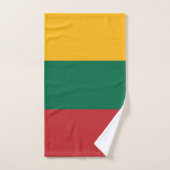 Litauenflagge Badhandtuch Set (Handtuch)
