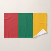 Litauenflagge Badhandtuch Set (Handtuch)