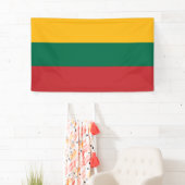 Litauenflagge Banner (Insitu)