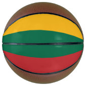 Litauenflagge Basketball (Vorderseite)