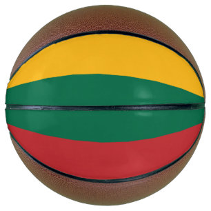 Litauenflagge Basketball