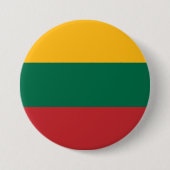 Litauenflagge Button (Vorderseite)