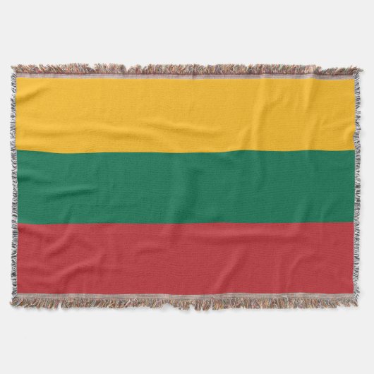 Litauenflagge Decke (Vorderseite)
