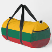 Litauenflagge Duffle Bag (Rechte Ecke)