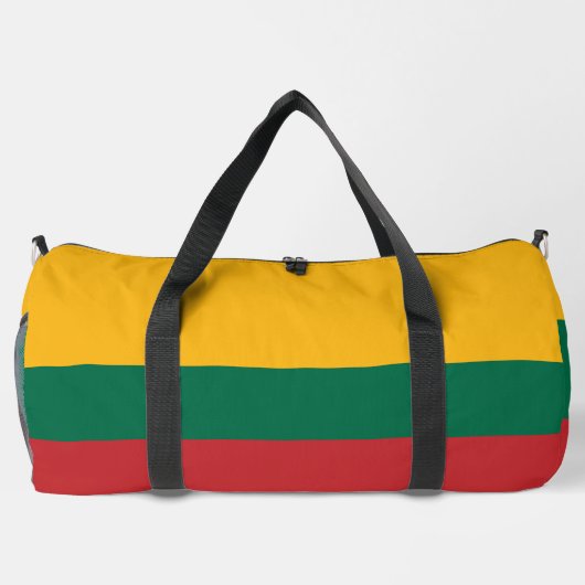 Litauenflagge Duffle Bag (Rückseite)