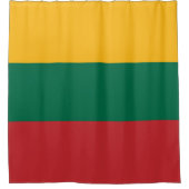 Litauenflagge Duschvorhang (Vorderseite)