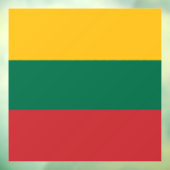 Litauenflagge Fensteraufkleber (Blatt 3)