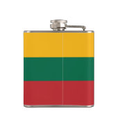 Litauenflagge Flachmann (Rückseite)