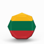 Litauenflagge Fotoblock (Vorderseite)