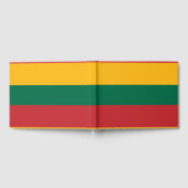 Litauenflagge Gästebuch (Voll)