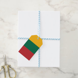 Litauenflagge Geschenkanhänger