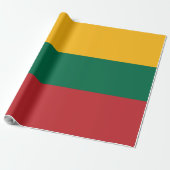 Litauenflagge Geschenkpapier (Ungerollt)