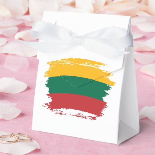 Litauenflagge Geschenkschachtel (Hochzeit)