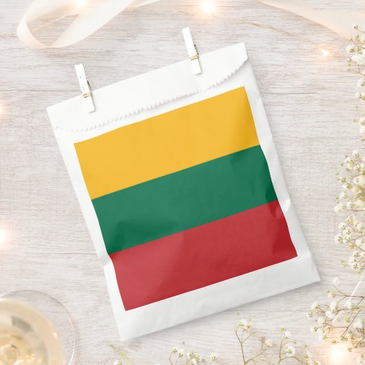 Litauenflagge Geschenktütchen (Ausgeschnitten)