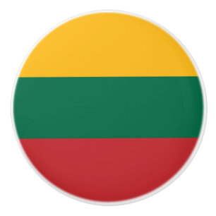 Litauenflagge Keramikknauf