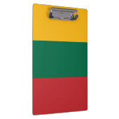 Litauenflagge Klemmbrett (Rechts)