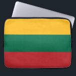 Litauenflagge Laptopschutzhülle<br><div class="desc">Ein ideales Geschenk für alle,  die Patrioten ihres Landes sind!</div>