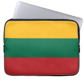 Litauenflagge Laptopschutzhülle (Vorderseite)