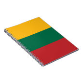 Litauenflagge Notizblock (Rechte Seite)