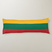 Litauenflagge Seitenschläferkissen (Rückseite)