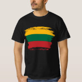 Litauenflagge T-Shirt (Vorderseite)