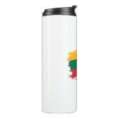 Litauenflagge Thermosbecher (Nach links gedreht)