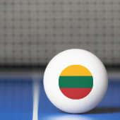 Litauenflagge Tischtennisball (Netto)