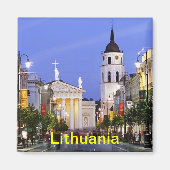 Litauenmagnet Magnet (Vorne)