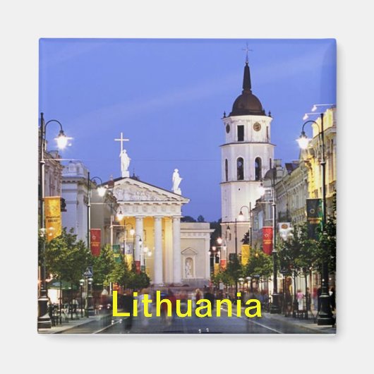 Litauenmagnet Magnet (Vorne)