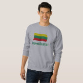 Litauer I sveikata! (Beifall!) Sweatshirt (Vorne ganz)