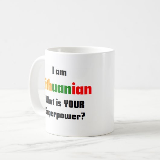 Litauer Kaffeetasse (Vorderseite Links)