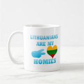 Litauer sind mein Homies Kaffeetasse (Links)