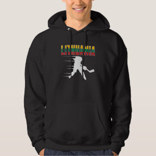 Litauische Eishockeyfans Litauische Hockey-Mannsc Hoodie
