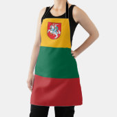 litauische Fahnenwappen Schürze (InSitu)
